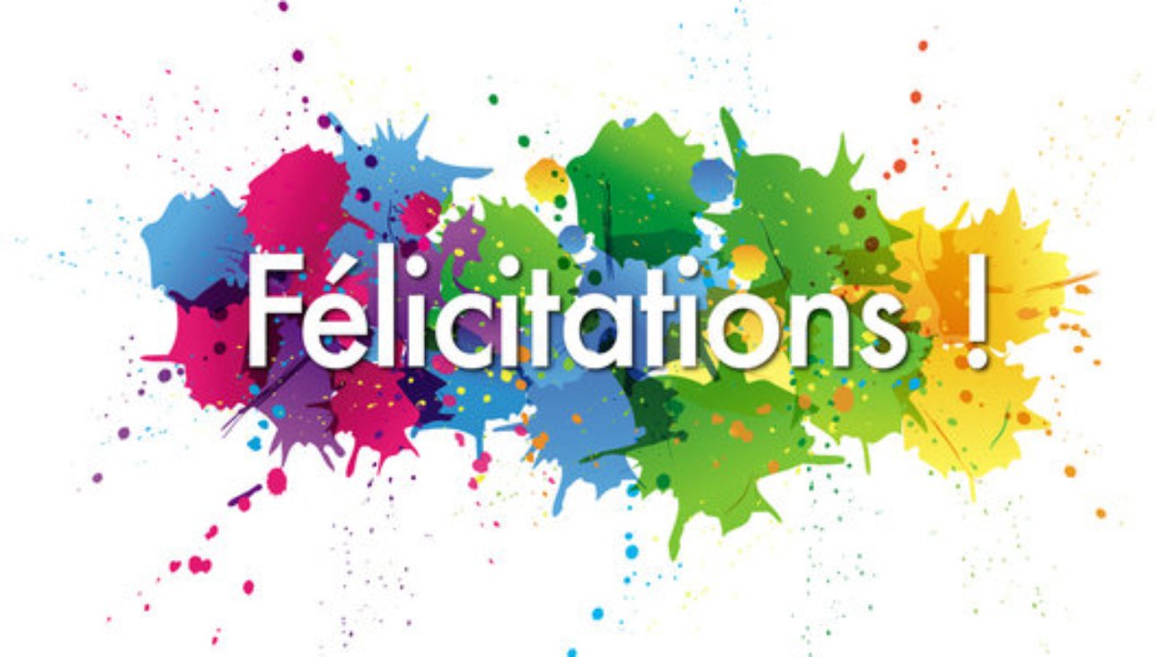 felicitations